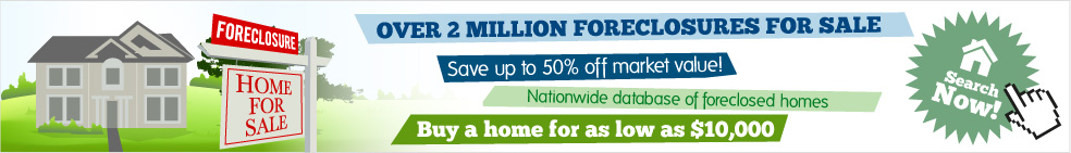 Nationwide Database of Foreclosed Homes
