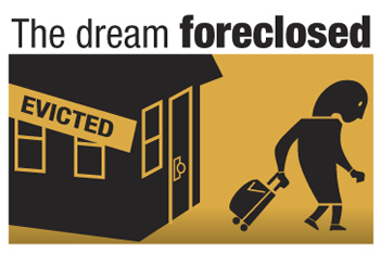Foreclosed Images of foreclosures