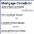 Mortgage Calculator Widget