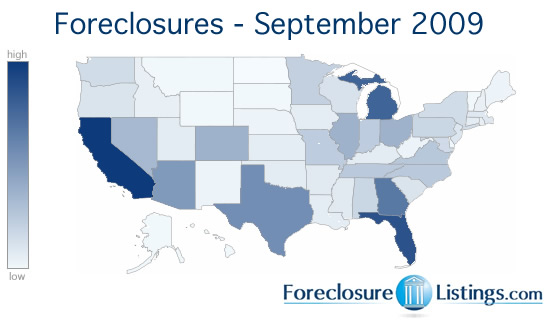 Foreclosures - September 2009